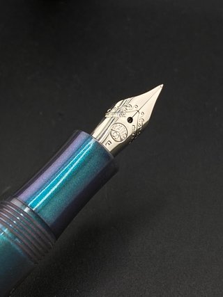 Pluma estilográfica Kaweco Lunar Azul Sombra