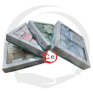 Set Neonato nascita Tutina,muffole,bavetta,cappell