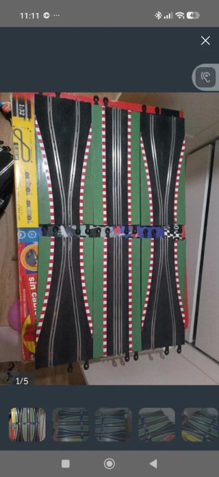 2 Chicanes Scalextric 1/32 Nuevas