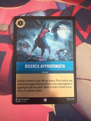 Ricerca Approfondita Foil Disney Lorcana
