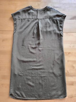Vestido Promod verde Caqui L