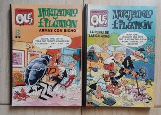 Lote 10 tebeos Mortadelo y Filemón formato antiguo