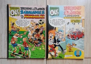 Lote 10 tebeos Mortadelo y Filemón formato antiguo
