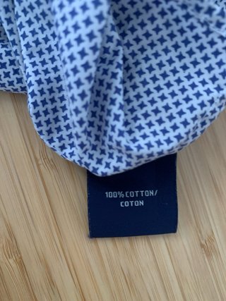 Camisa Faconnable azul y blanca