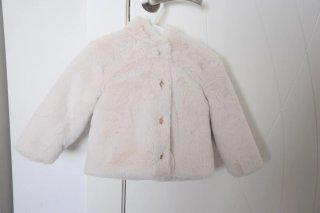 Abrigo Zara bebé pelo