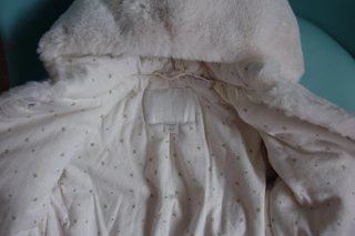 Abrigo Zara bebé pelo
