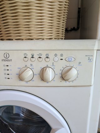 Lavadora Indesit WIXXL-106  de 7Kgr.