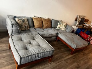 Sofá modular vintage 2m