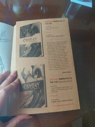 Odyssey. Pencilled version + artbook