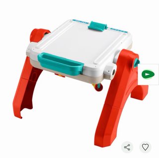 Mesa actividades bebés y caballete 4 en 1