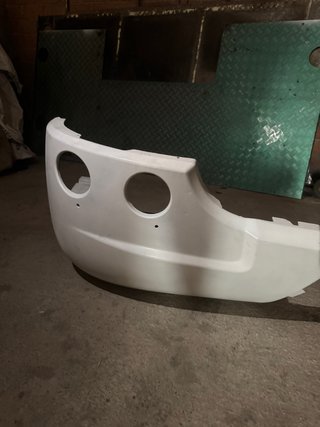 Parachoques Scania Blanco