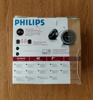 Altavoces Philips Portátiles MP3 CD PC