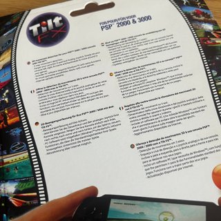 Tilt FX PSP 2000/3000 / Control de Movimiento 3D