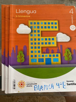 Llengua, 4 Primària, Motxilla lleugera, Project...