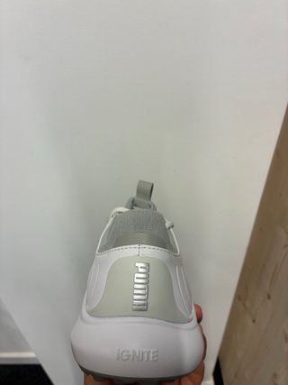 Zapatos de Golf Puma Ignite Pro Blancos Dorados