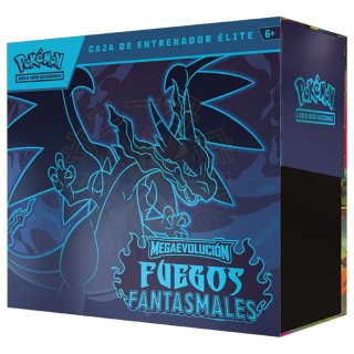 Caja Entrenador Élite Pokémon Fuegos Fantasmales