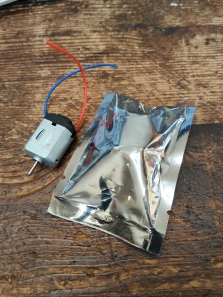 20 Unidades Mini motor 3V con cables