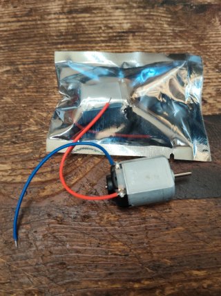 20 Unidades Mini motor 3V con cables