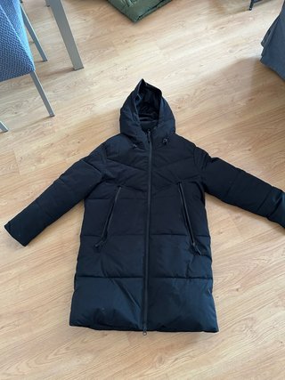 Abrigo 3/4 negro talla M