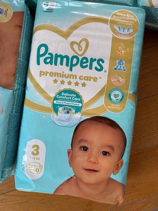 Lote Pañales Pampers Premium Care 30% descuento