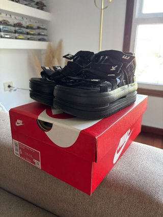 Sandalias Nike Plataforma Negras