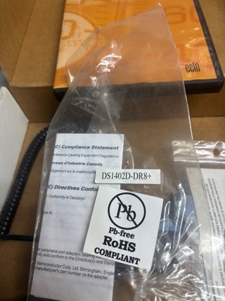 DS1402DX "Cable Blue Dot DS1402D-DR8" + "1-Wire DS