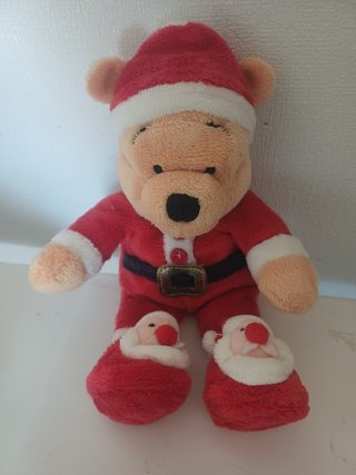 Peluche Winnie Pooh Natale cm 30