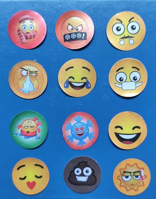 29 Emotiparches jumpers Lote 1