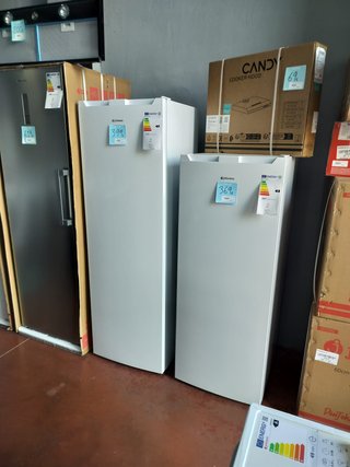 Congelador vertical blanco en oferta desde