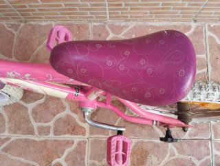 Bicicleta Infantil Princesa Disney Rosa
