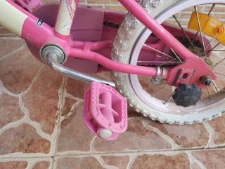 Bicicleta Infantil Princesa Disney Rosa