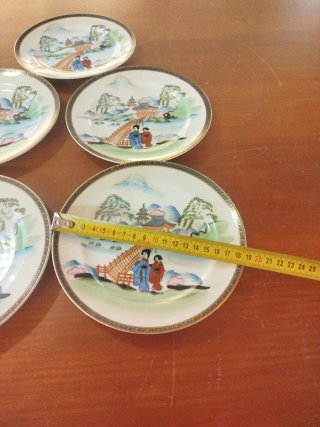 Set 5 Piatti Giapponesi Ceramica