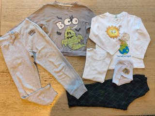 Lotto abbigliamento bambino 4/5 anni autunno