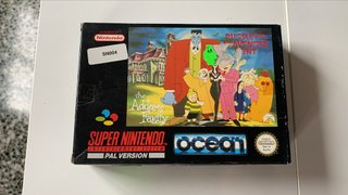 The Addams Family SNES PAL España