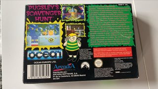 The Addams Family SNES PAL España