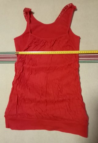 Conjunto blusa y pantalón rojo