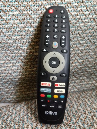 Mando Qilive original Voz Qilive Smart TV LED TV