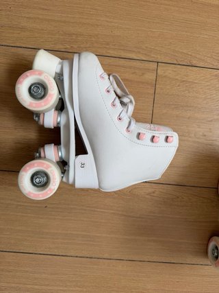 Patines artísticos Oxelo niña 4 ruedas. Talla 33