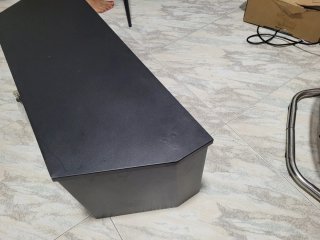 Caja metálica Vector negra