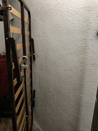 Somier 90cm Metal y Madera