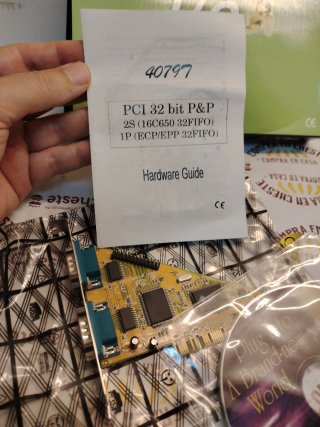 Tarjeta PCI Seriex2 y Paralelo