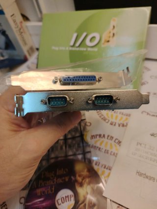 Tarjeta PCI Seriex2 y Paralelo