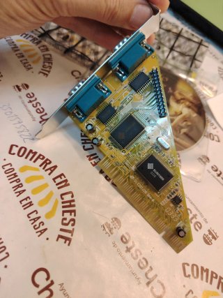 Tarjeta PCI Seriex2 y Paralelo