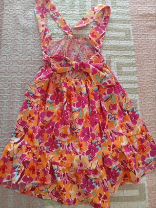 2 Vestidos Niña 9 Años Flores y Mariposas