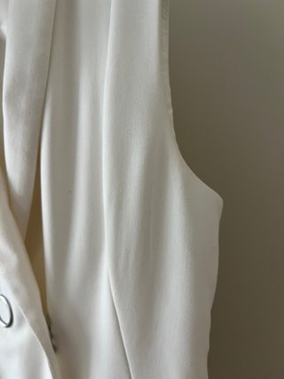Vestido blanco tipo blazer Sfera- S COMO NUEVO