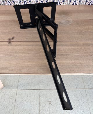 Soporte TV Negro Metálico Extensible
