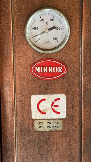 Horno profesional pizza MIRROR