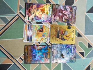 Lote Cartas Pokémon VMAX, Vastro, V