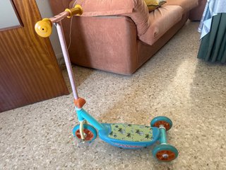 Patinete infantil 3 ruedas Bluey