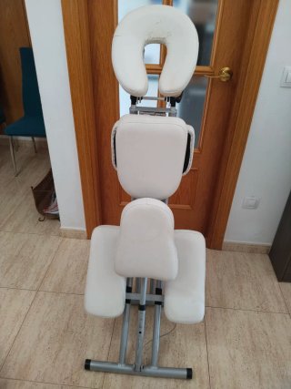 Silla plegable para masajes